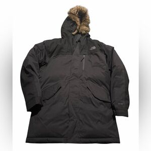 The north face mens M black puffer jacket